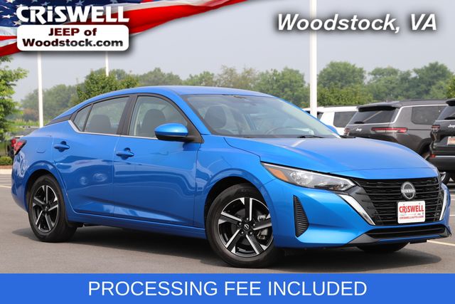 Electric Blue Metallic 2025 Nissan Sentra Sedan Front-Wheel Drive Continuously Variable Transmission