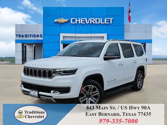 Bright White Clearcoat 2024 Jeep Wagoneer SUV / Crossover 4X2 8-Speed Automatic