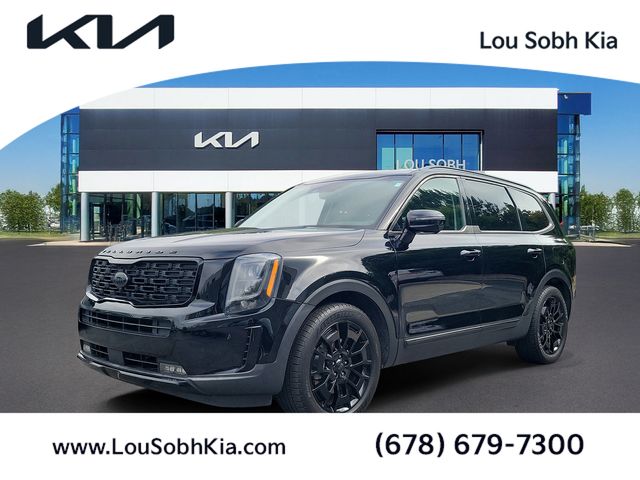 Ebony Black 2021 Kia Telluride SX AWD SUV / Crossover All-Wheel Drive 8-Speed Automatic