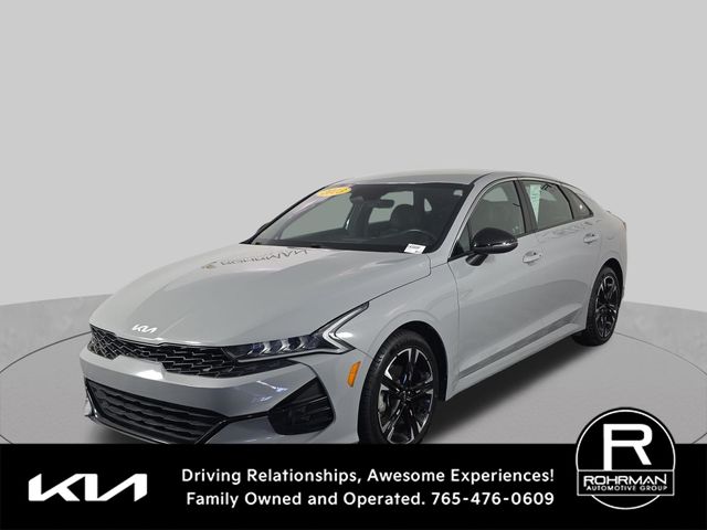 Wolf Gray 2023 Kia K5 Sedan Front-Wheel Drive 8-Speed Automatic