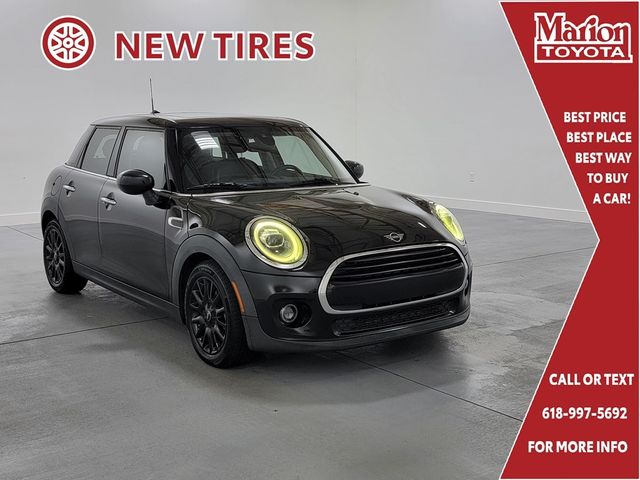 Midnight Black Metallic 2021 MINI Cooper Hatchback Front-Wheel Drive Automatic