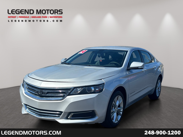 Silver Ice Metallic 2014 Chevrolet Impala 1LT FWD Sedan Front-Wheel Drive 6-Speed Automatic Overdrive