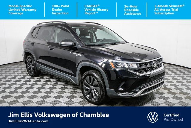 used 2024 Volkswagen Taos car, priced at $18,485