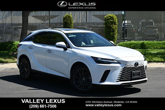 Eminent White Pearl 2026 Lexus RX Hybrid 350h Premium AWD SUV / Crossover All-Wheel Drive Continuously Variable Transmission
