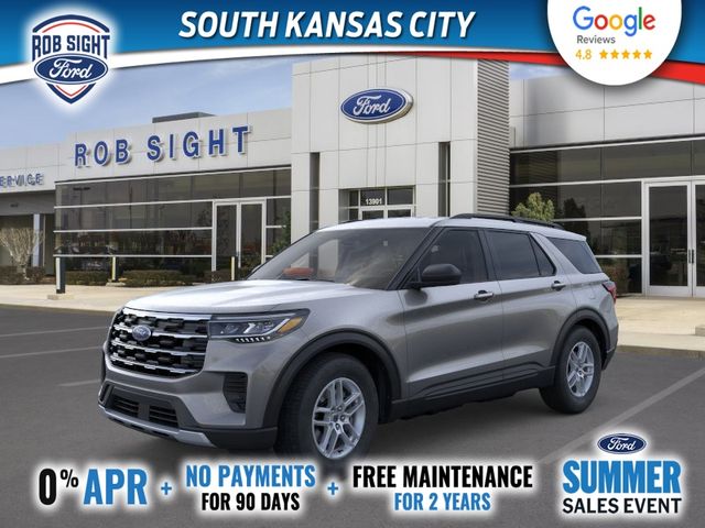Carbonized Gray Metallic 2026 Ford Explorer SUV / Crossover All-Wheel Drive Automatic