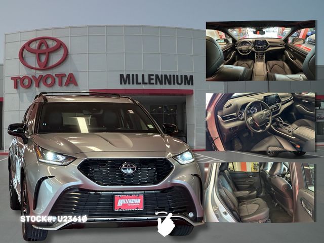 Celestial Silver Metallic 2022 Toyota Highlander SUV / Crossover All-Wheel Drive 8-Speed Automatic