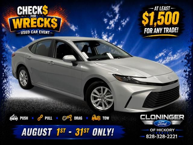 Celestial Silver Metallic 2025 Toyota Camry Sedan Front-Wheel Drive Continuously Variable Transmission