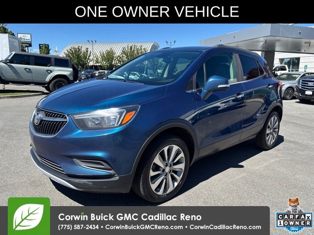 Blue (Deep Azure Metallic) 2019 Buick Encore SUV / Crossover All-Wheel Drive 6-Speed Automatic Overdrive
