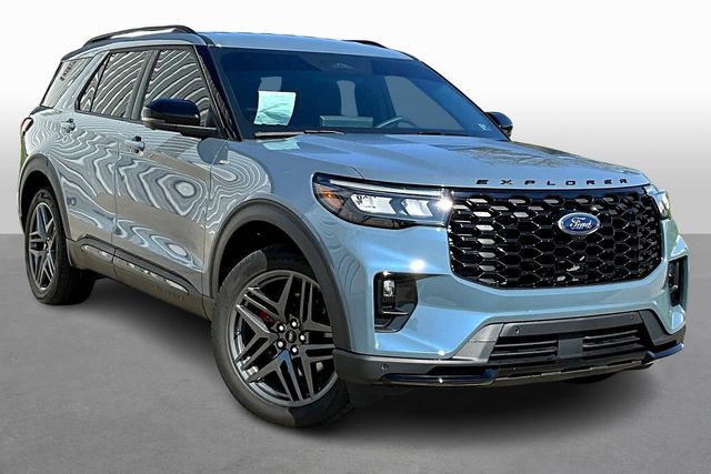 Vapor Blue 2025 Ford Explorer ST-Line AWD SUV / Crossover All-Wheel Drive Automatic