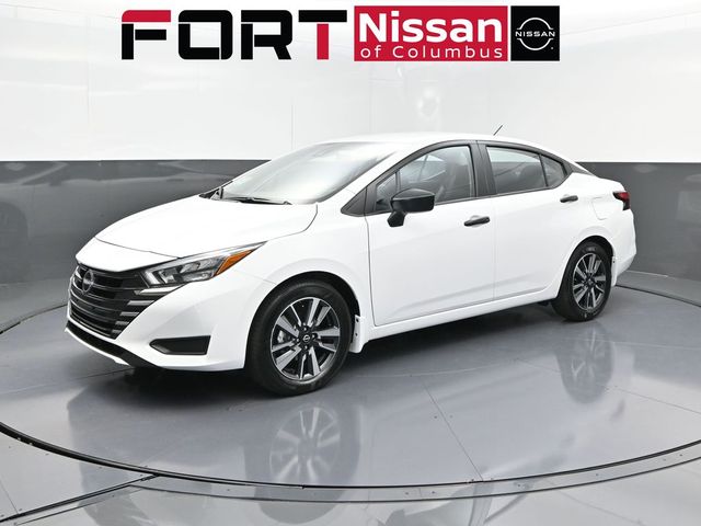 White (Fresh Powder) 2025 Nissan Versa S FWD Sedan Front-Wheel Drive Continuously Variable Transmission