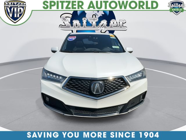 2020 Acura MDX Technology & A-Spec Packages White at Carlisle Cadillac Buick GMC