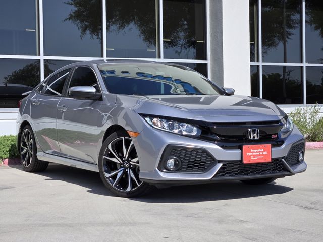 Silver 2017 Honda Civic Sedan Front-Wheel Drive 6-Speed Manual