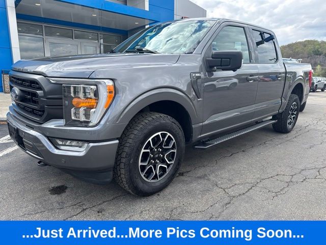 Gray Metallic 2021 Ford F-150 XLT SuperCrew 4WD Pickup Truck Four-Wheel Drive Automatic