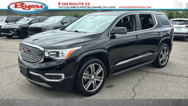 Black (Ebony Twilight Metallic) 2017 GMC Acadia Denali AWD SUV / Crossover Four-Wheel Drive 6-Speed Automatic