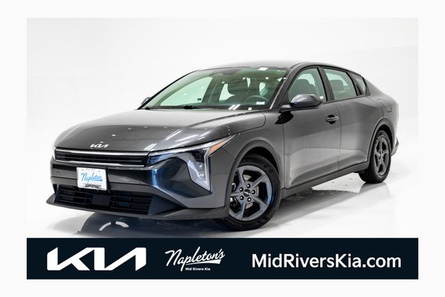 Interstellar Gray 2025 Kia K4 LXS FWD Sedan Front-Wheel Drive Continuously Variable Transmission