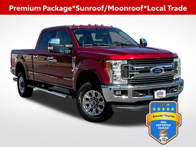 Ruby Red Metallic Tinted Clearcoat 2017 Ford F-350 Super Duty Pickup Truck Four-Wheel Drive 6-Speed Automatic