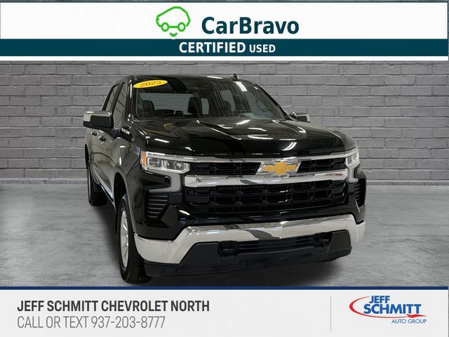 Black 2025 Chevrolet Silverado 1500 Pickup Truck Four-Wheel Drive Automatic