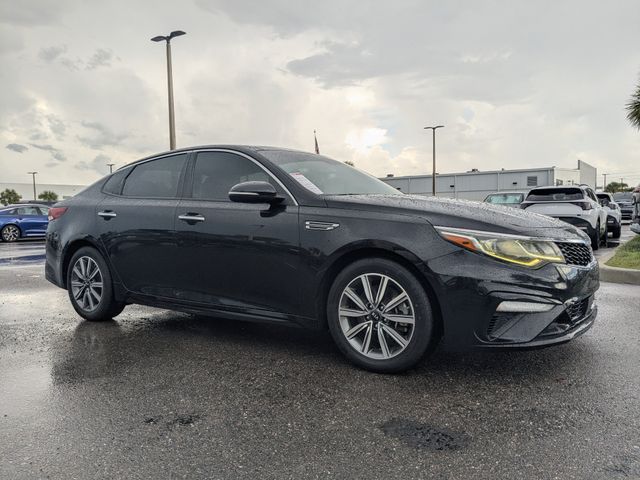 Ebony Black 2019 Kia Optima Sedan 7-Speed Automatic