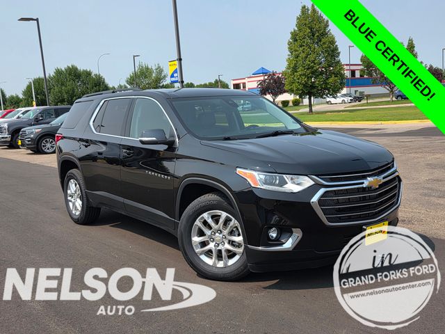 Mosaic Black Metallic 2021 Chevrolet Traverse SUV / Crossover Four-Wheel Drive 9-Speed Automatic