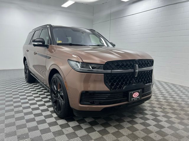 Red (Copper Metallic) 2025 Lincoln Navigator SUV / Crossover Four-Wheel Drive Automatic