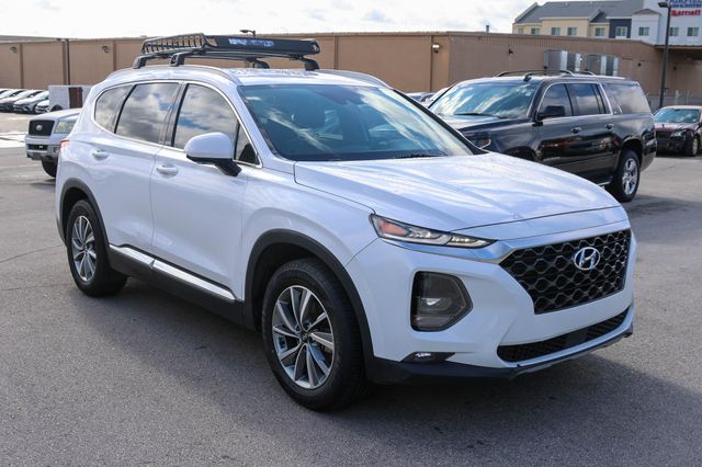 Quartz White 2020 Hyundai Santa Fe 2.4L SEL FWD SUV / Crossover Front-Wheel Drive 8-Speed Automatic