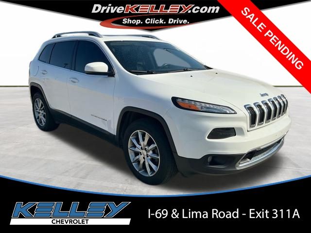 Bright White Clearcoat 2018 Jeep Cherokee Limited 4WD SUV / Crossover Four-Wheel Drive 9-Speed Automatic