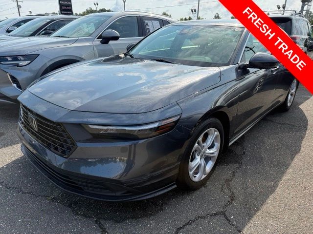 Black 2025 Honda Accord Sedan Front-Wheel Drive Continuously Variable Transmission