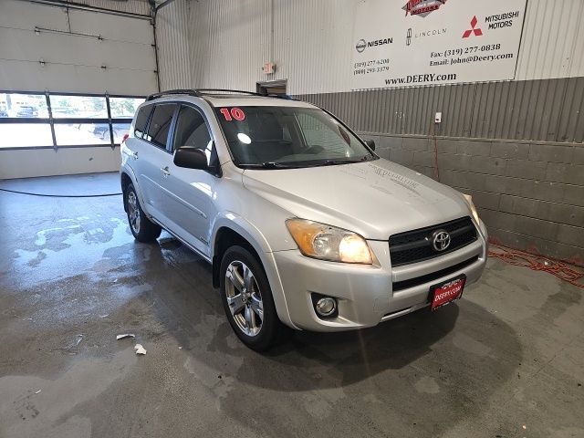 Silver 2010 Toyota RAV4 SUV / Crossover Four-Wheel Drive 4-Speed Automatic