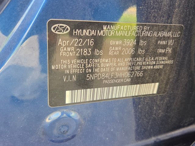 Used 2017 Hyundai Elantra Sedan