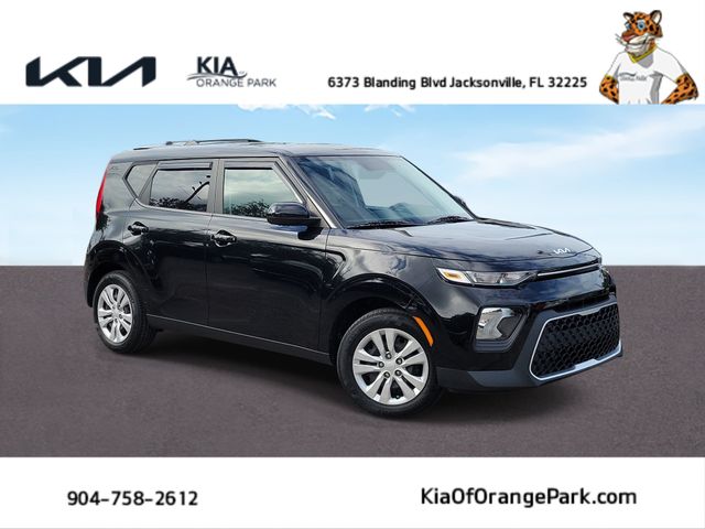 Cherry Black 2022 Kia Soul SUV / Crossover Front-Wheel Drive Continuously Variable Transmission