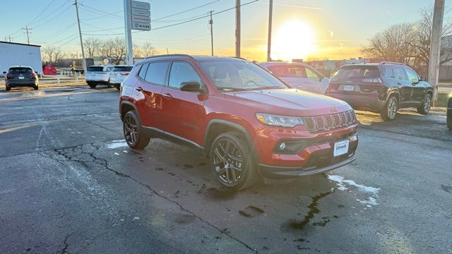 red hot pearlcoat 2026 Jeep Compass Latitude 4WD SUV / Crossover Four-Wheel Drive 8-Speed Automatic