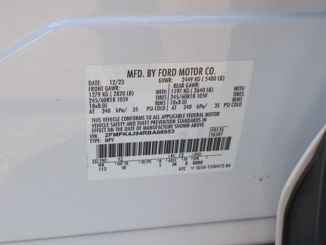 Used 2024 White Ford SEL image 35