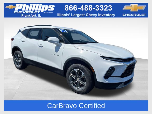 Summit White 2024 Chevrolet Blazer 2LT FWD SUV / Crossover Front-Wheel Drive 9-Speed Automatic Overdrive