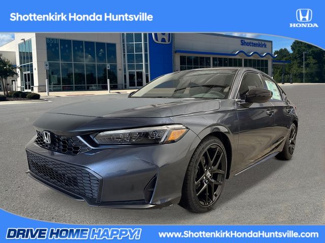 Meteorite 2026 Honda Civic Hatchback Hatchback Front-Wheel Drive Continuously Variable Transmission