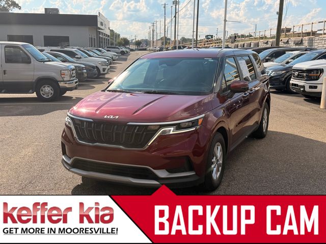 Flare Red 2023 Kia Carnival Minivan Front-Wheel Drive 8-Speed Automatic
