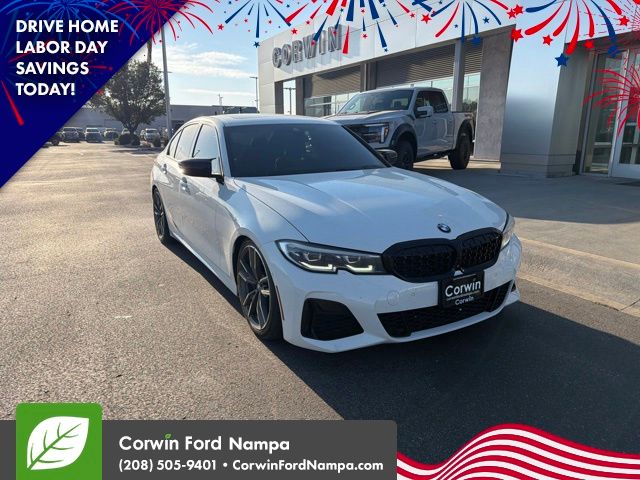 Alpine White 2020 BMW 3 Series Sedan Rear-Wheel Drive 8-Speed Automatic