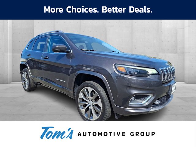 Gray (Granite Crystal Metallic Clearcoat) 2019 Jeep Cherokee Overland 4WD SUV / Crossover Four-Wheel Drive 9-Speed Automatic