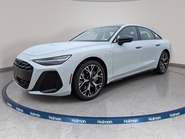 Glacier White Metallic 2026 Audi A6 quattro Progressiv 55 TFSI Sedan 7-Speed Automatic