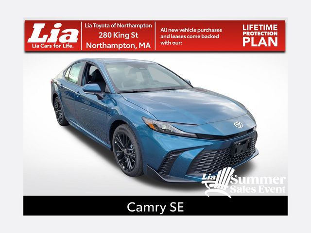 Blue 2026 Toyota Camry Sedan All-Wheel Drive Continuously Variable Transmission