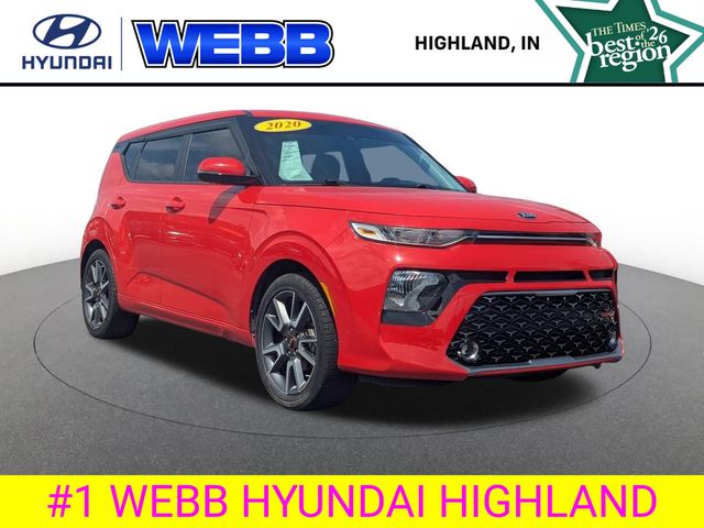 Inferno Red 2020 Kia Soul SUV / Crossover Front-Wheel Drive Continuously Variable Transmission
