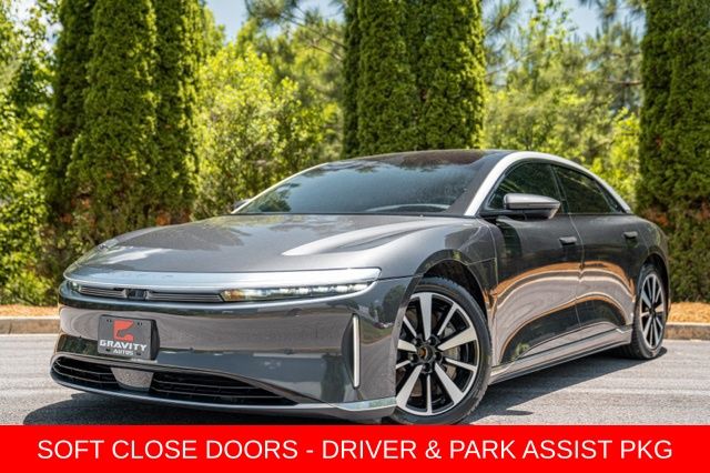 Gray 2023 Lucid Air Sedan All-Wheel Drive 1-Speed Automatic