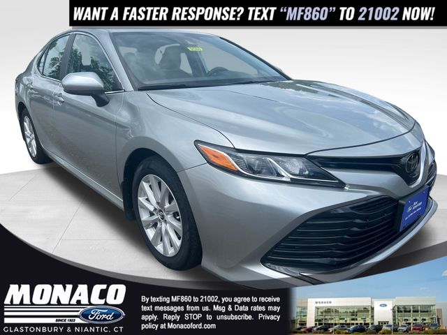Celestial Silver Metallic 2020 Toyota Camry Sedan Front-Wheel Drive 8-Speed Automatic