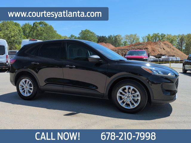 Agate Black Metallic 2021 Ford Escape S FWD SUV / Crossover Front-Wheel Drive 8-Speed Automatic