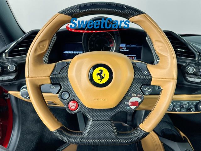 Rosso Corsa 2016 Ferrari 488 Coupe Rear-Wheel Drive 7-Speed Automatic