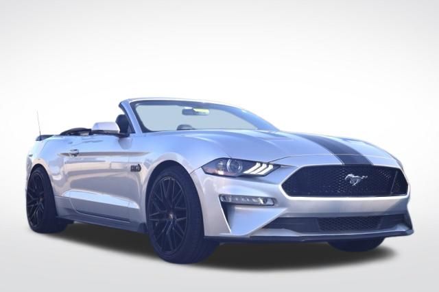 Ingot Silver 2018 Ford Mustang Convertible Rear-Wheel Drive Automatic