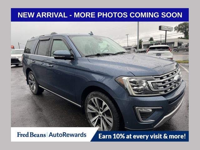Blue Metallic 2018 Ford Expedition SUV / Crossover Four-Wheel Drive Automatic