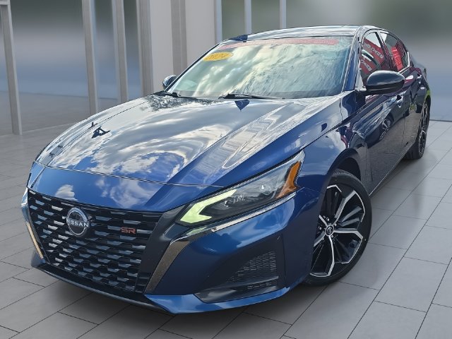 Deep Blue Pearl 2024 Nissan Altima Sedan Front-Wheel Drive Continuously Variable Transmission