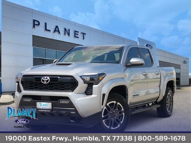 Celestial Silver Metallic 2025 Toyota Tacoma Pickup Truck Four-Wheel Drive 8-Speed Automatic
