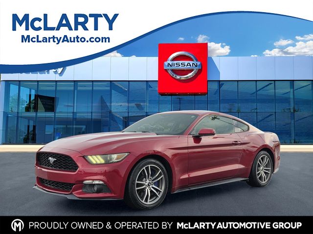 Ruby Red Metallic 2015 Ford Mustang Coupe Rear-Wheel Drive 6-Speed Manual