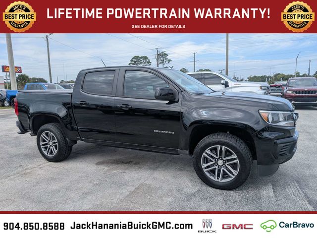 Black 2021 Chevrolet Colorado Pickup Truck 4X2 8-Speed Automatic